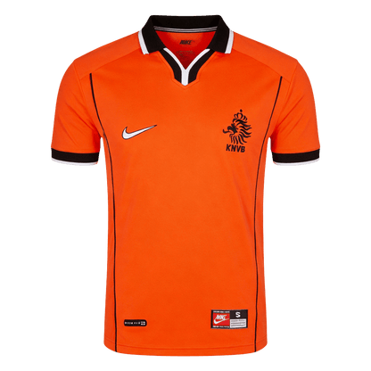 Netherlands World Cup 1998 Retro Home Soccer Jersey
