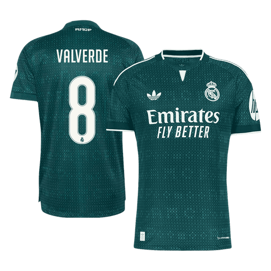 Real Madrid 2026/27 Away Soccer Jersey - VALVERDE #8 (Player Edition)