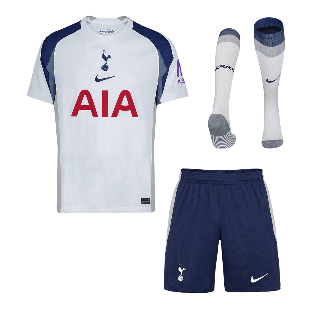 Tottenham Hotspur 2025/26 Home Soccer Full Kit
