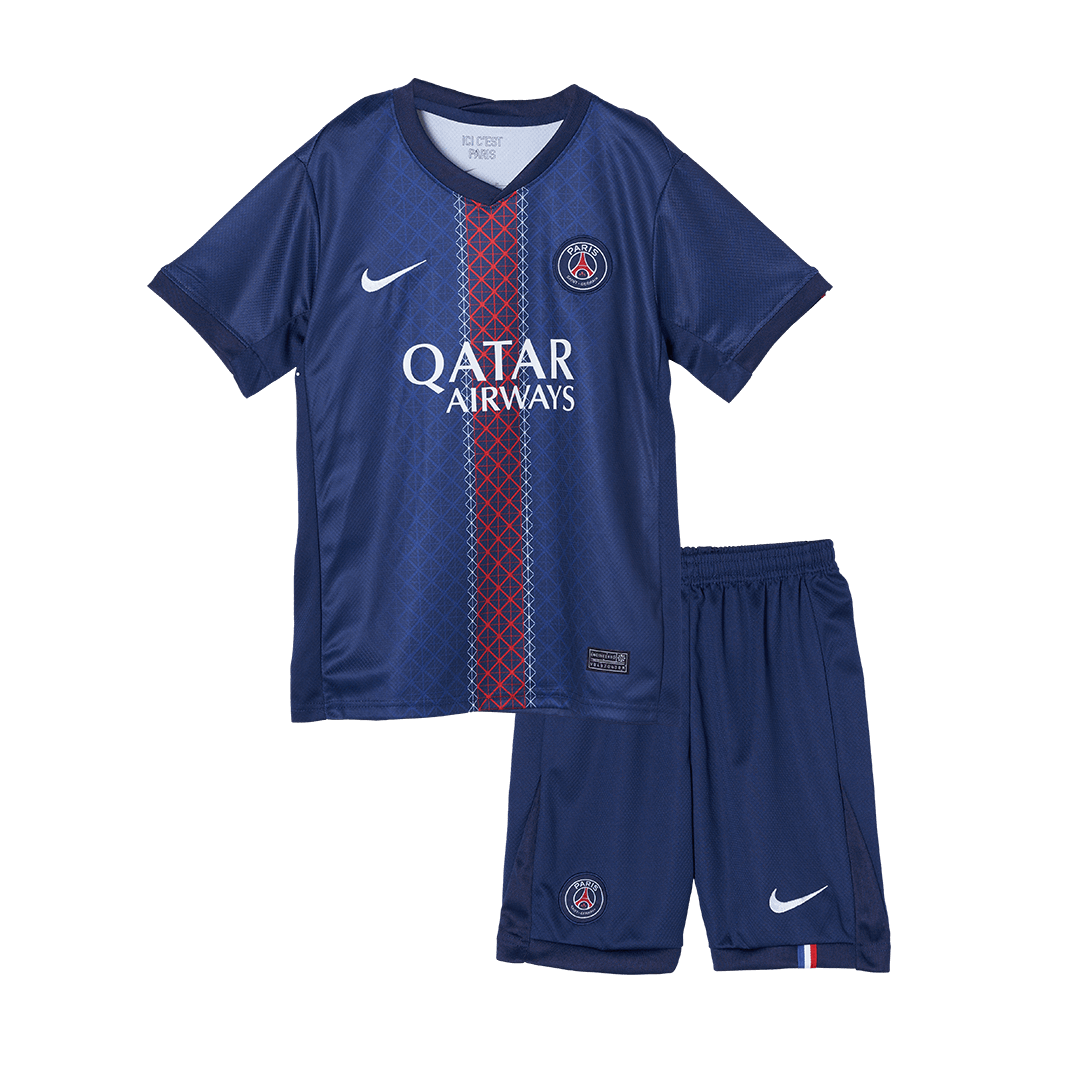 Kids PSG 2025/26 Home Soccer Kit