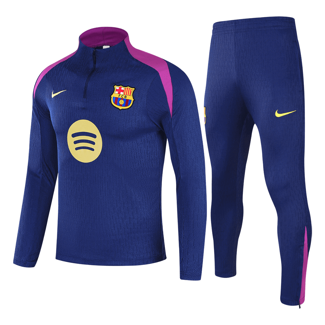 Kid's Barcelona 2025/26 Zipper Sweatshirt Kit