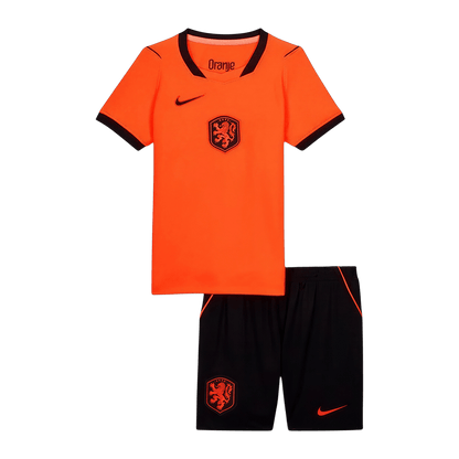Kids Netherlands World Cup 2026 Home Soccer Kit
