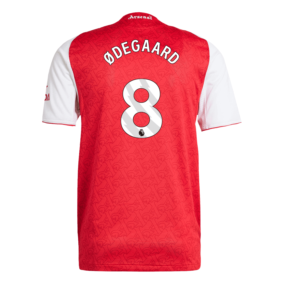 Arsenal 2025/26 Home Soccer Jersey - ØDEGAARD #8 (Player Edition)