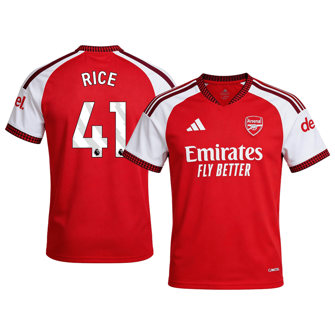 Arsenal 2026/27 Home Soccer Jersey - RICE #41