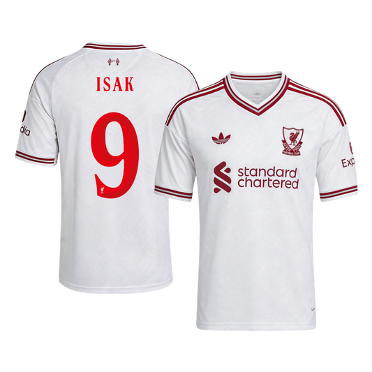 Liverpool 2026/27 Away Soccer Jersey - ISAK #9 – UCL