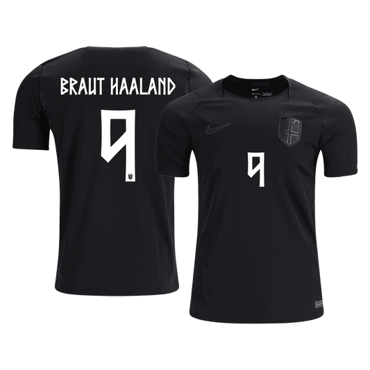 BRAUT HAALAND #9 Men's Norway World Cup 2026 Away Soccer Jersey