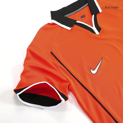 Netherlands World Cup 1998 Retro Home Soccer Jersey