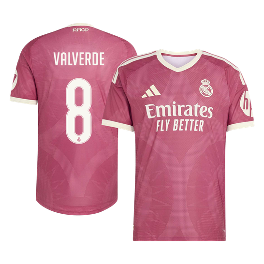 Real Madrid 2026/27 Third Away Soccer Jersey - VALVERDE #8 (Player Edition)