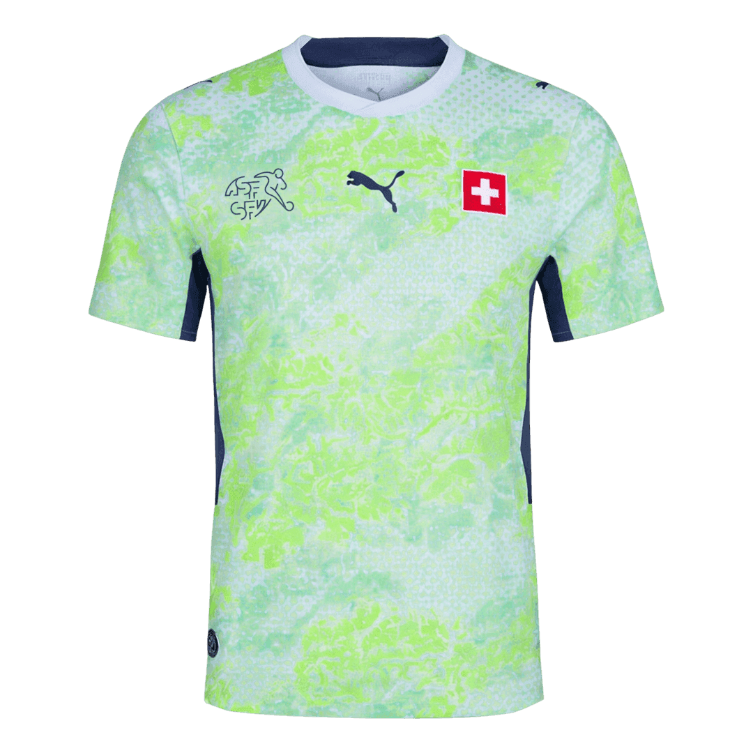 Switzerland World Cup 2026 Away Soccer Jersey (Player Edition)