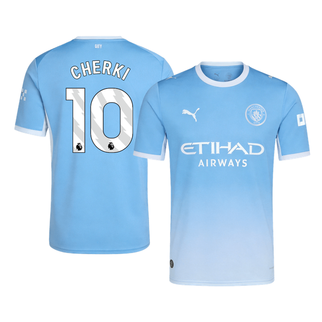 Manchester City 2026/27 Home Soccer Jersey - CHERKI #10