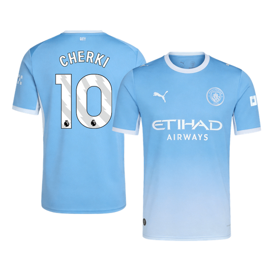 Manchester City 2026/27 Home Soccer Jersey - CHERKI #10