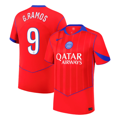 G.RAMOS #9 Men's PSG 2025/26 Third Away Soccer Jersey