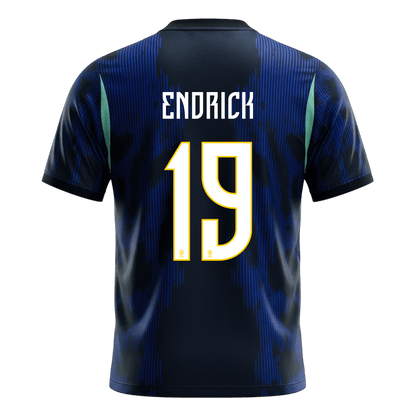 Brazil World Cup 2026 Away Soccer Jersey - ENDRICK #19
