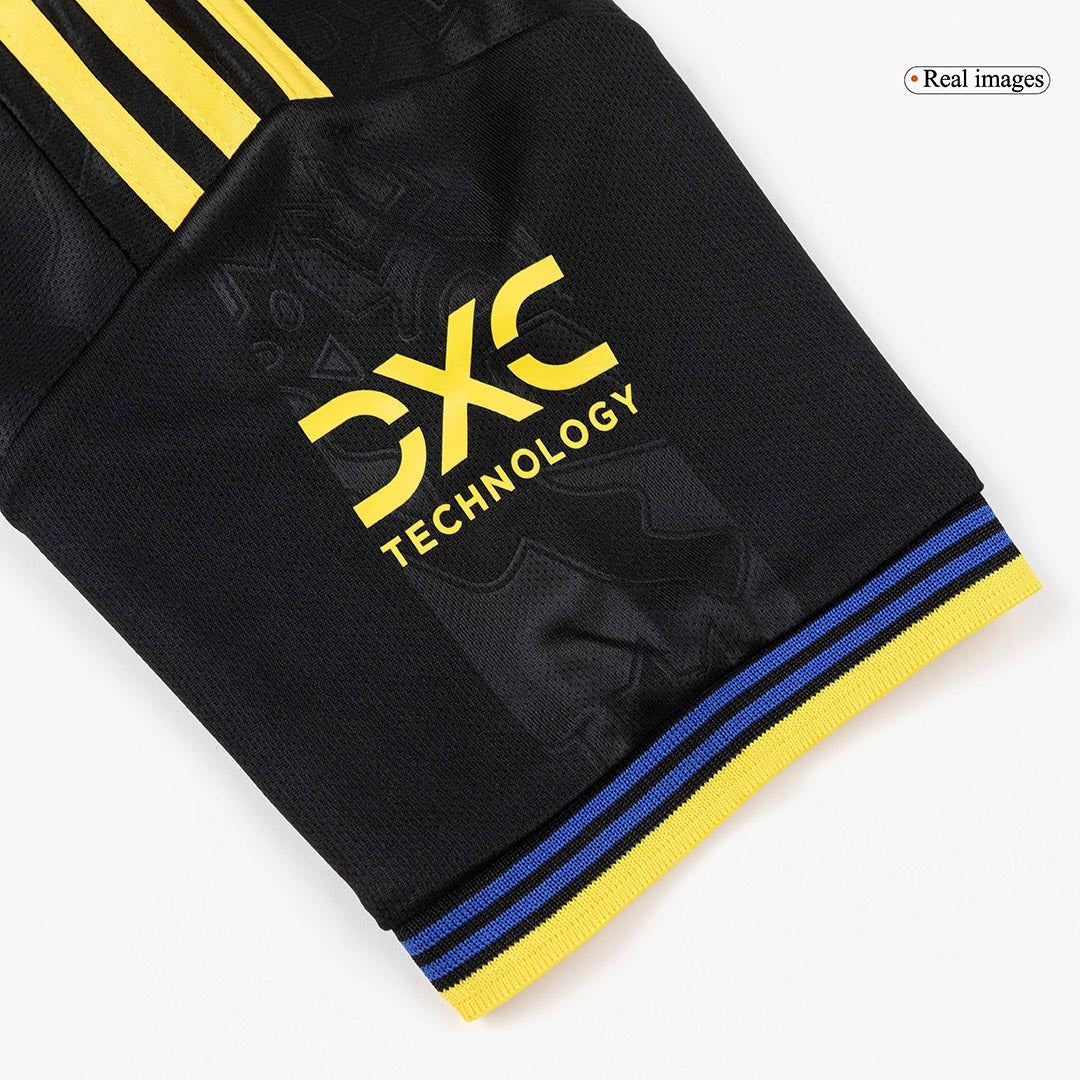 Kids Manchester United 2025/26 Third Away Soccer Kit