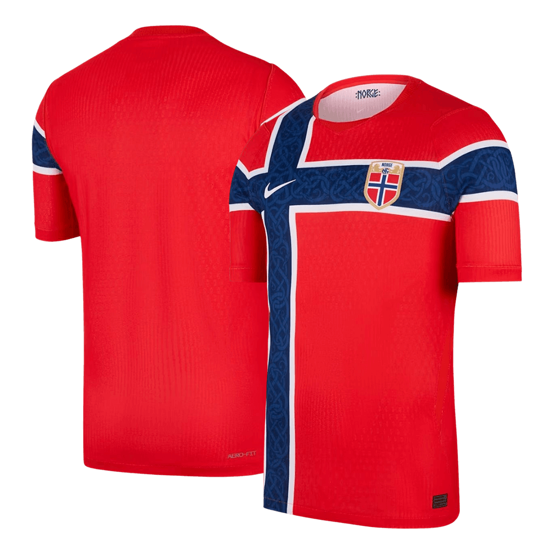 Norway World Cup 2026 Home Soccer Jersey (Player Edition)