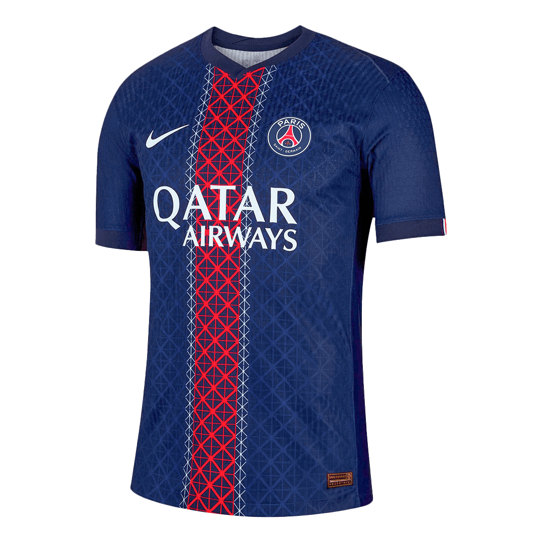 O.DEMBÉLÉ #10 Men's PSG 2025/26 Player Version Home Soccer Jersey - Slim Fit