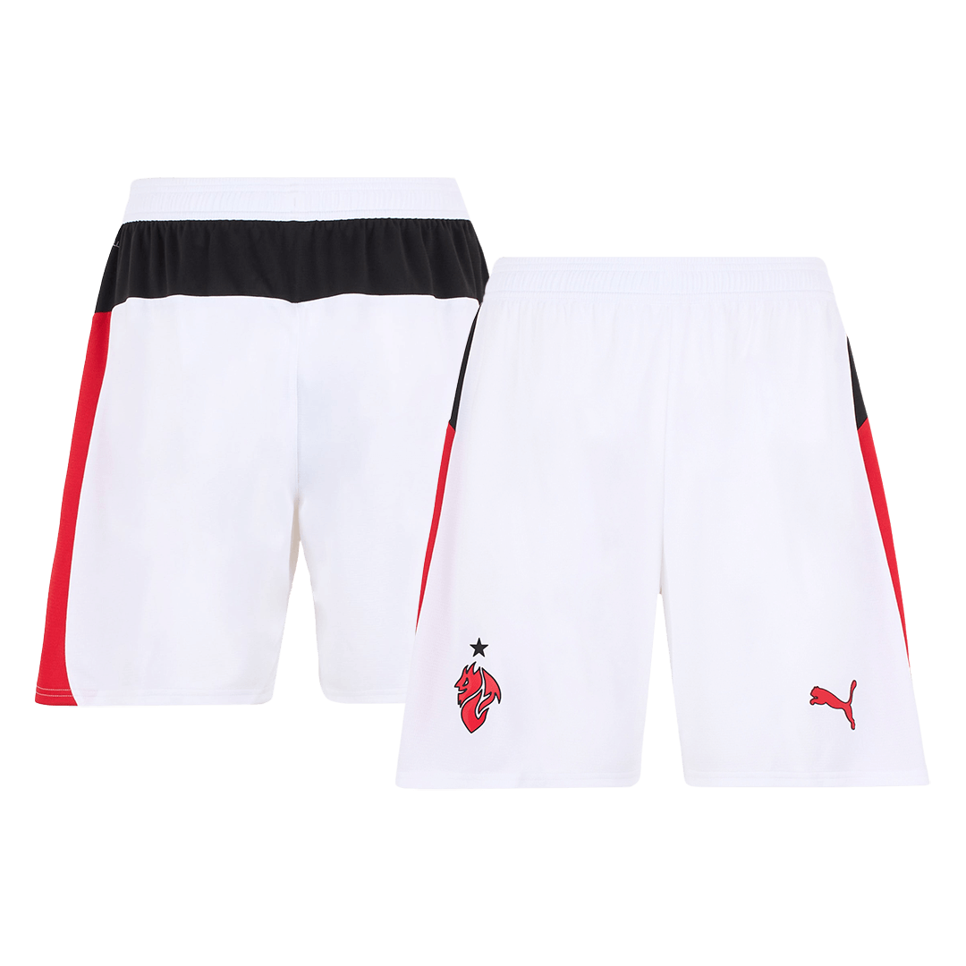 AC Milan 2025/26 Away Soccer Shorts