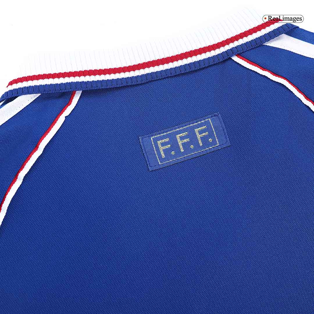 France 1998 Retro Home Soccer Jersey