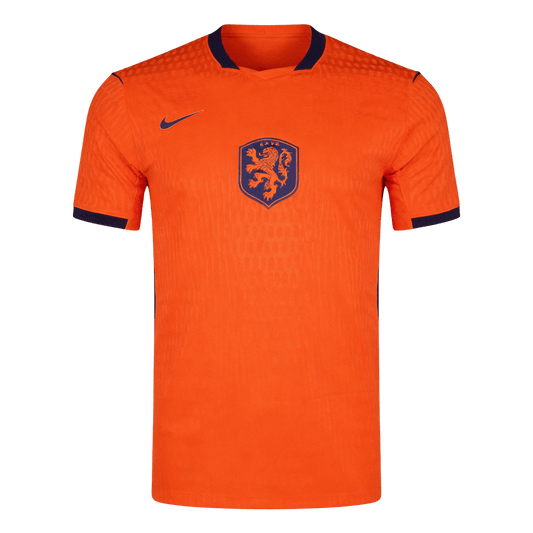 Men's Netherlands World Cup 2026 Player Version Home Soccer Jersey - Slim Fit