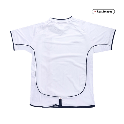 Retro Men's England 2002 Home Soccer Jersey