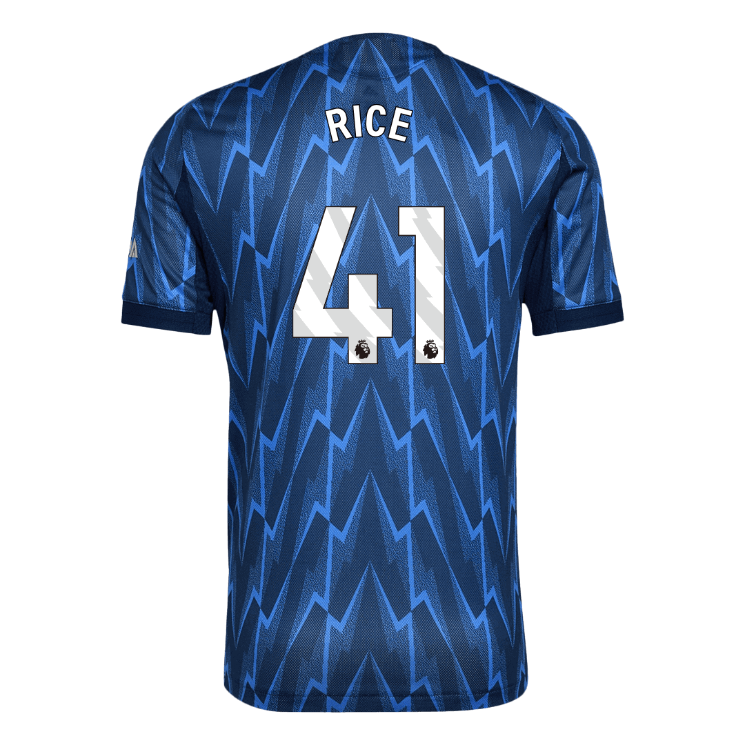 Arsenal 2025/26 Away Soccer Jersey - RICE #41 (Player Edition)