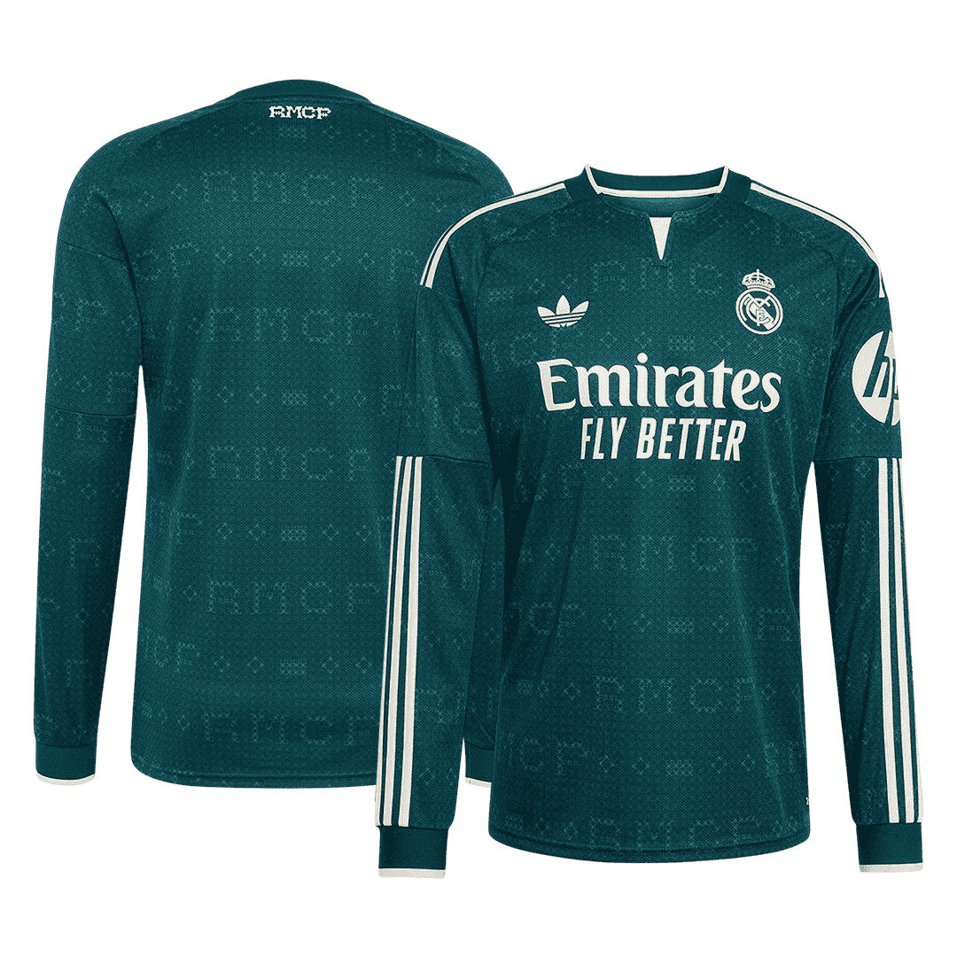 Real Madrid 2026/27 Long Sleeve Away Soccer Jersey