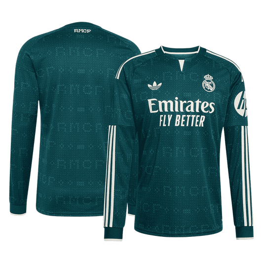 Real Madrid 2026/27 Long Sleeve Away Soccer Jersey