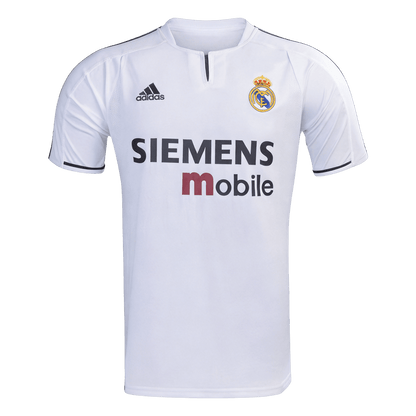 Retro Men's Real Madrid 2003/04 Home Soccer Jersey