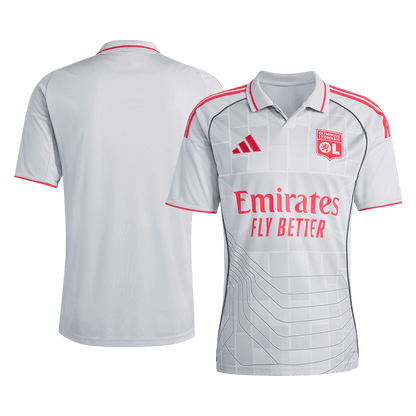 Men's Olympique Lyonnais 2025/26 Third Away Soccer Jersey