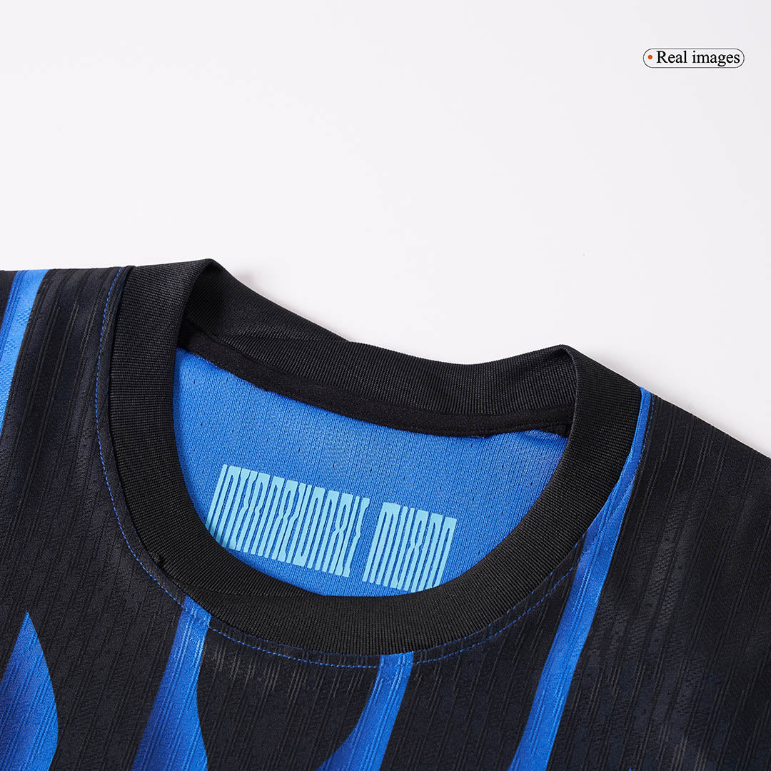 Men's Inter Milan 2025/26 Player Version Home Soccer Jersey - Slim Fit