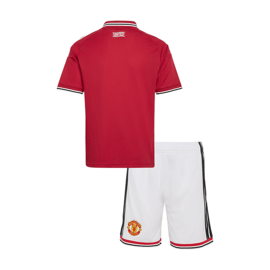 Kids Manchester United 2026/27 Home Soccer Kit