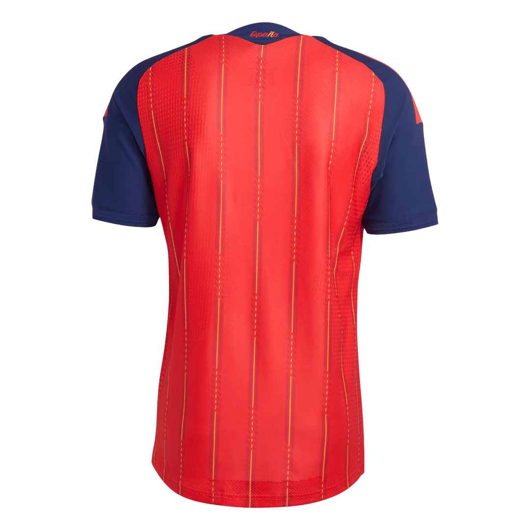Men's Spain World Cup 2026 Player Version Home Soccer Jersey - Slim Fit