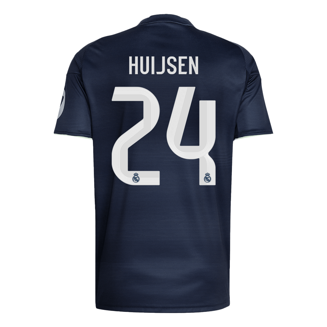 Real Madrid 2025/26 Away Soccer Jersey - HUIJSEN #24
