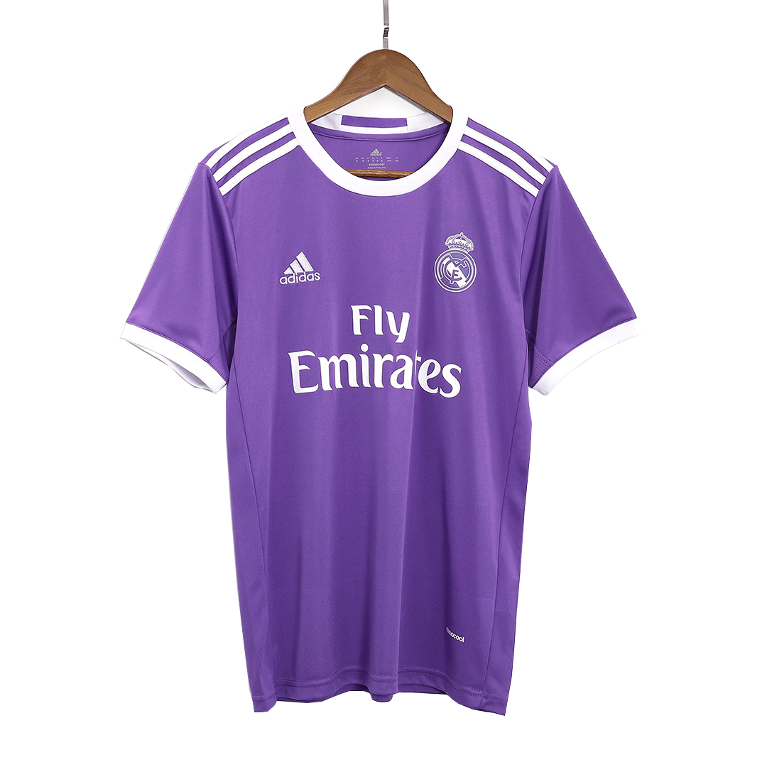 Retro BENZEMA #9 Men's Real Madrid 2016/17 Away Soccer Jersey