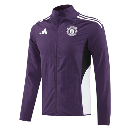Manchester United 2025/26 Windbreaker Jacket Purple