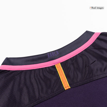 Barcelona 2016/17 Retro Away Soccer Jersey