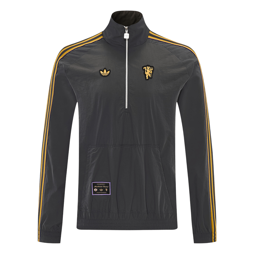 Manchester United 2026 Windbreaker Jacket Gray