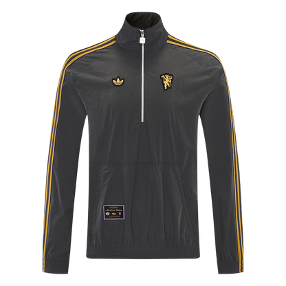 Manchester United 2026 Windbreaker Jacket Gray
