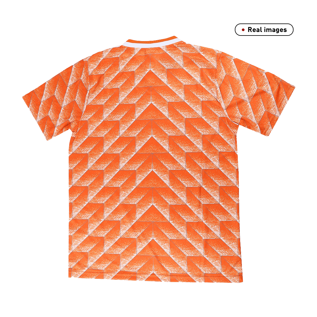 Netherlands 1988 Retro Home Soccer Jersey
