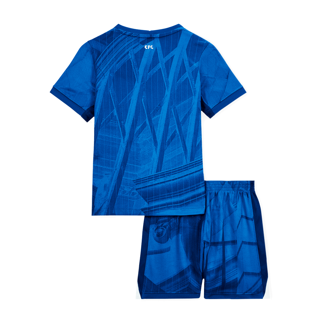 Kids Chelsea 2025/26 Home Soccer Kit