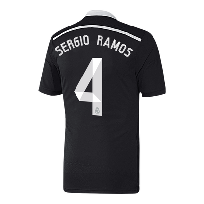 Real Madrid 2014/15 Retro Third Away Soccer Jersey - SERGIO RAMOS #4