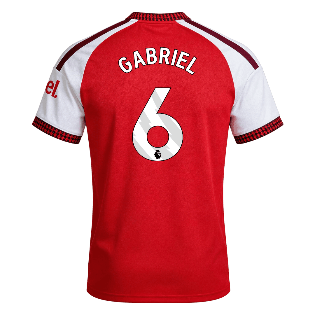 Arsenal 2026/27 Home Soccer Jersey - GABRIEL #6 (Player Edition)