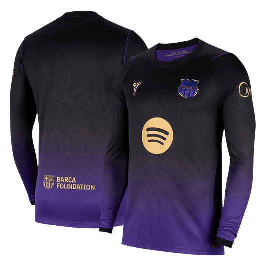 Barcelona 2026/27 Long Sleeve Away Soccer Jersey
