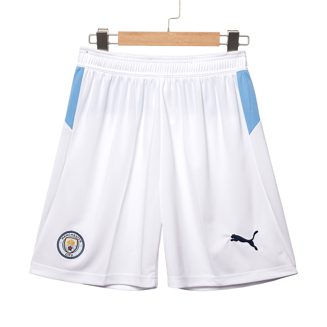 Men's Manchester City 2025/26 Home Soccer Shorts
