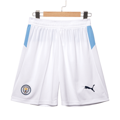 Men's Manchester City 2025/26 Home Soccer Shorts