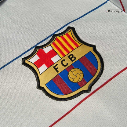 Barcelona 2003/04 Retro Away Soccer Jersey