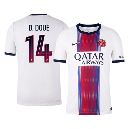PSG 2026/27 Away Soccer Jersey - D. DOUÉ #14 (Player Edition)