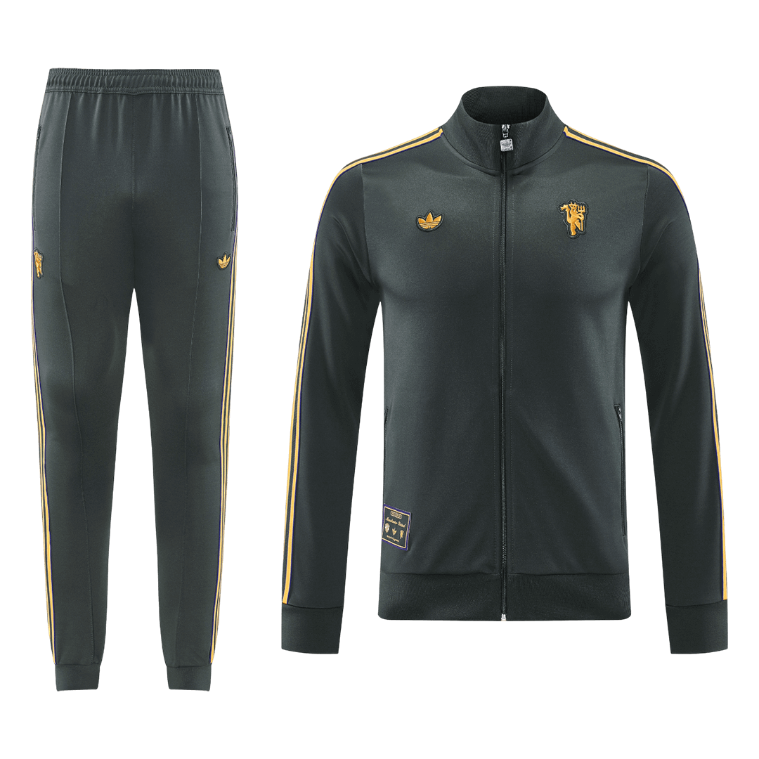 Manchester United 2025/26 Tracksuit Black