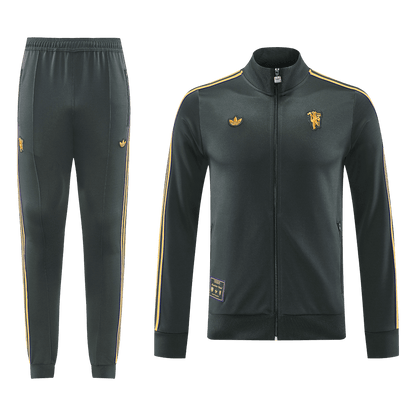 Manchester United 2025/26 Tracksuit Black