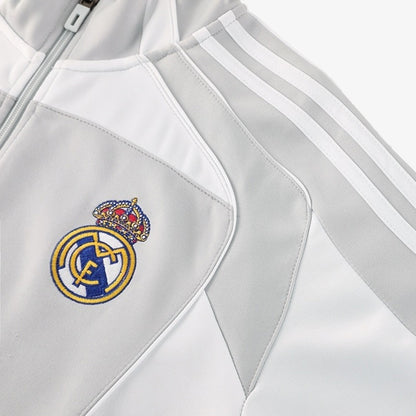 Real Madrid 2025/26 Home Tracksuit Gray